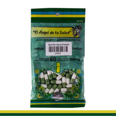 CAPS.D. GELATINA Natural PROGELA BSA.60pz Clave:2493