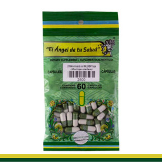 CAPS.D. MALUNGAY Hojas con LISINA BSA.60pz Clave:2500