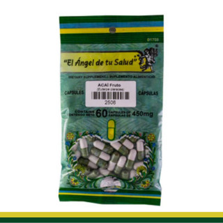 CAPS.D. ACAI Fruto BSA.60pz Clave:2506