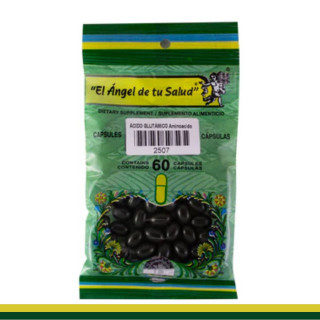 CAPS.B. ACIDO GLUTAMICO BSA.60pz Clave:2507