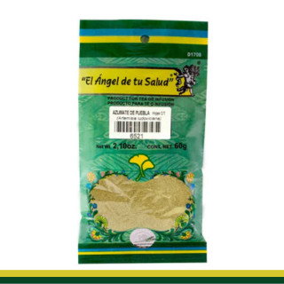 PVO. AZUMATE DE PUEBLA Hojas C/T BSA.60g Clave:6521