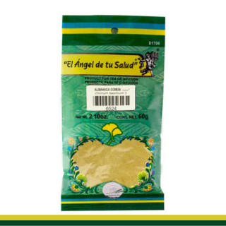 PVO. ALBAHACA COMUN Hoja C/T BSA.60g Clave:6524