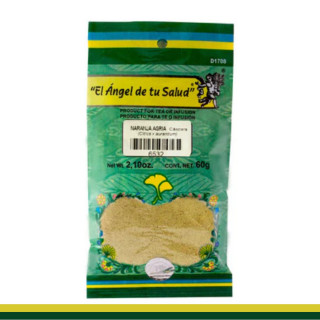 PVO. NARANJA AGRIA CASCARA BSA.60g Clave:6532