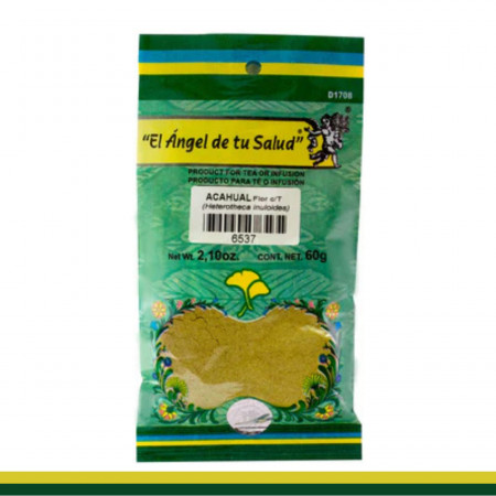 PVO. ACAHUAL Flor C/T BSA.60g Clave:6537