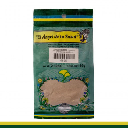 PVO. COPALCHI BLANCO Corteza BSA.60g Clave:6585