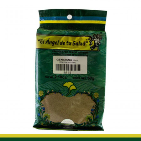 PVO. GENCIANA Raíz BSA.60g Clave:6614