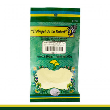 PVO. GINSENG DEL SUR Raíz BSA.60g Clave:6617
