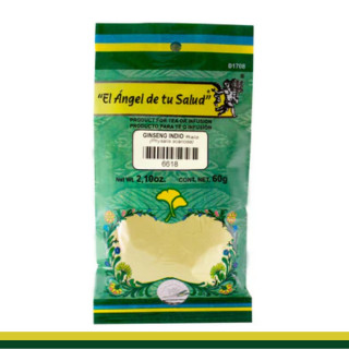 PVO. GINSENG INDIO Raíz BSA.60g Clave:6618