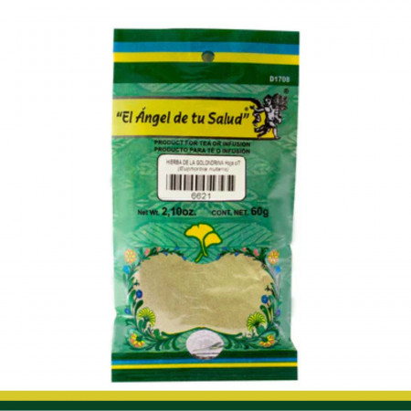 PVO. HIERBA DE LA GOLONDRINA Hoja C/T BSA.60g Clave:6621
