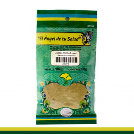 PVO. JARILLA AMARILLA Hoja C/T BSA.60g Clave:6652