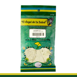 PVO. AJENGIBRE PAIS Raíz BSA.60g Clave:6653