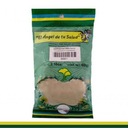 PVO. LICOPODIO NATURAL Esporas BSA.60g Clave:6661