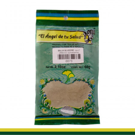 PVO. MALVA SILVESTRE Hoja/T. BSA.60g Clave:6673