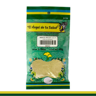 PVO. MIRTO ROJO Hoja C/T BSA.60g Clave:6690