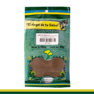 PVO. NUEZ DE CASTILLA Cascara negra BSA.60g Clave:6703