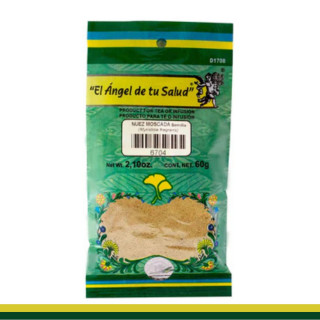 PVO. NUEZ MOSCADA Semilla BSA.60g Clave:6704