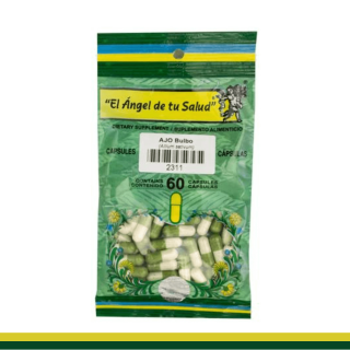 CAPS.D. AJO Bulbo BSA.60pz Clave:2311