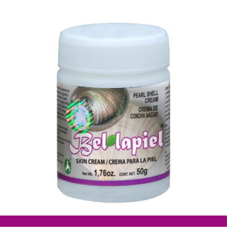 CREMA M. BELLAPIEL® CONCHA NACAR POM.50g Clave:3107