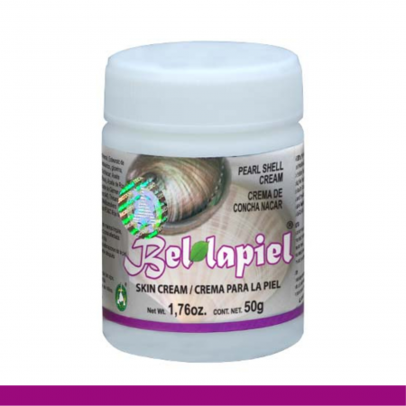 CREMA M. BELLAPIEL® CONCHA NACAR POM.50g Clave:3107