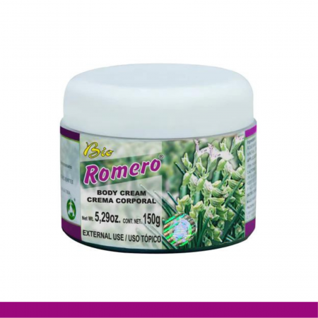 CREMA COR. GELROMERO® HOJAS DE ROMERO TARRO 150g Clave:3123