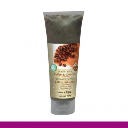 CREMA EXF. ARCITEC LINE® CAFE Y SAL GEMA TUBO 120g Clave:3151