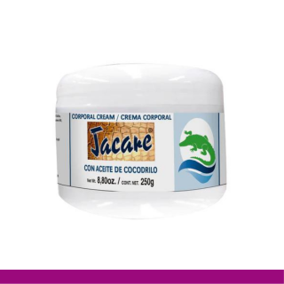 CREMA COR. JACARE® ACEITE DE COCODRILO TARRO 250g Clave:3155