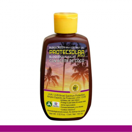 BLOQ.S. PROTECSOLAR PLUS® COCO BOT.100ml Clave:3157
