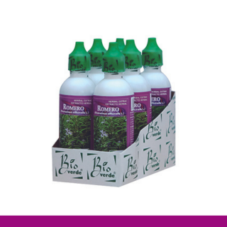EXTCTO.V. BIOVERDE® HOJAS DE ROMERO SIXPACK 6x60ml Clave:4026