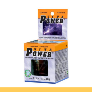 CAPS.B. VITAPOWER® COMPLEJO B Y BIOTINA CJA.FCO.50pz Clave:2164