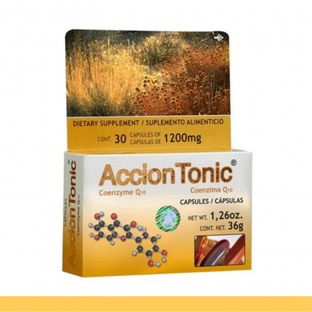 CAPS.B. ACCIONTONIC® COENZIMA Q10 CJA.30pz Clave:2172