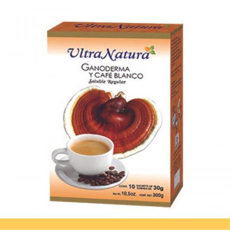 PVO.SOL. ULTRANATURA® GANODERMA CAFE BCO.REGULAR CJA.10sobr.x30g Clave:2604
