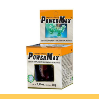 CAPS.B. POWERMAX® COMPLEJO B Y HIERRO CJA.FCO.50pz Clave:2159