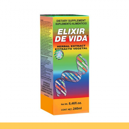 EXTCTO.V. ELIXIR DE VIDA® EXTRACTOS VEGETALES CJA.FCO.240ml Clave:3837