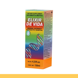 EXTCTO.V. ELIXIR DE VIDA® ELIXIR HERBAL FCO.120ml Clave:3933