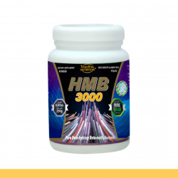 PVO. HMB 3000® BETA HIDROXI, BETA METILBUTIRICO FCO.250g Clave:7145