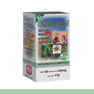 CAPS.D. OSTEOFRENE® HERPAGOFITO Y CONSUELDA CJA.FCO.60pz Clave:1955