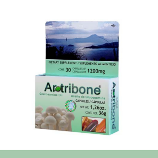 CAPS.B. ARTRIBONE® ACEITE DE GLUCOSAMINA CJA.30pz Clave:2108