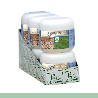 CREMA M. BIOVERDE® COLAGENO Y CONCHA NACAR SIXPACK 6x60g Clave:3128