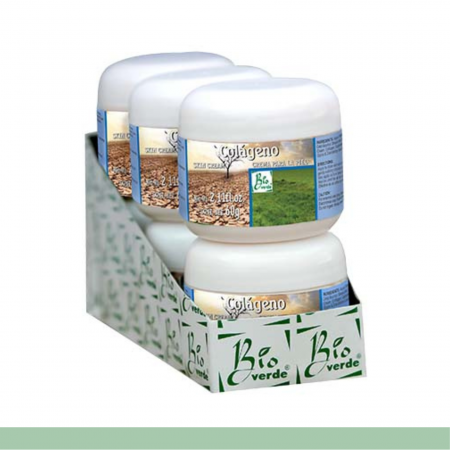 CREMA M. BIOVERDE® COLAGENO Y CONCHA NACAR SIXPACK 6x60g Clave:3128