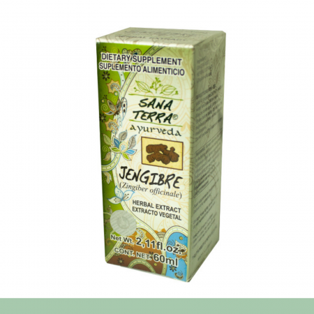 EXTCTO.V. SANA TERRA® JENGIBRE CJA.FCO.60ml Clave:3734