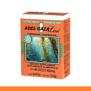 CAPS.D. ADELGAZALINE® ENCINA DE MAR CJA.30pz Clave:2032