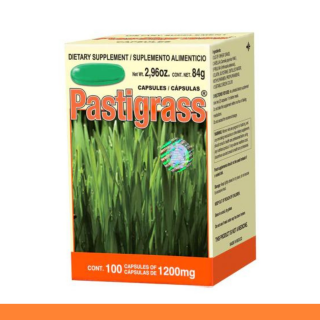 CAPS.B. PASTIGRASS® PASTO DE TRIGO FCO.100pz Clave:2138