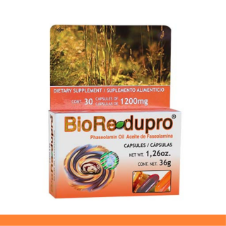 CAPS.B. BIOREDUPRO® ACEITE DE FASEOLAMINA CJA.30pz Clave:2181