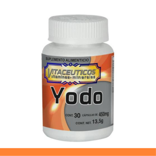 CAPS.D. VITACEUTICOS® YODO FCO.30pz Clave:2482