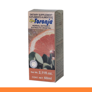 EXTCTO.V. BIOTORONJA® TORONJA Y RAIZ DE NOPAL CJA.FCO.60ml Clave:3702