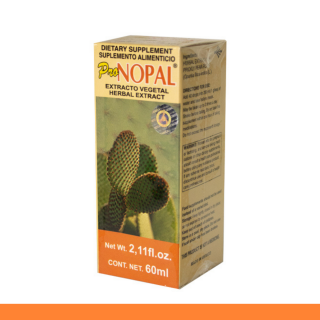 EXTCTO.V. PRONOPAL® RAIZ DE NOPAL CJA.FCO.60ml Clave:3840