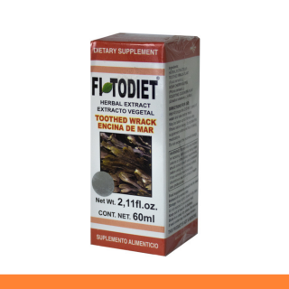 EXTCTO.V. FITODIET® ENCINA DE MAR CJA.FCO.60ml Clave:3931