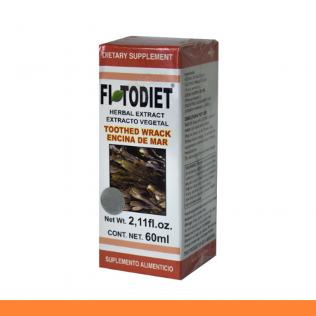 EXTCTO.V. FITODIET® ENCINA DE MAR CJA.FCO.60ml Clave:3931