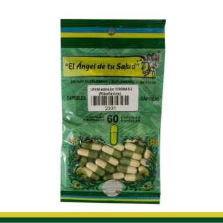 CAPS.D. LIPASA con VITAMINA B2 BSA.60pz Clave:2331