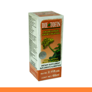 EXTCTO.V. DIETOFIN® KOKOLMEX Y MALVA RUBIA CJA.FCO.60ml Clave:3996